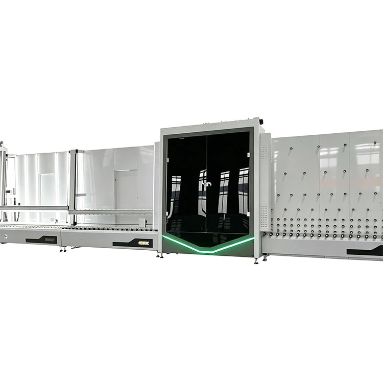 2000 အလျားလိုက် Insulated Glass Line ဖြင့် အဝတ်လျှော်ခြင်း အခြောက်ခံခြင်း စည်းဝေးပွဲ