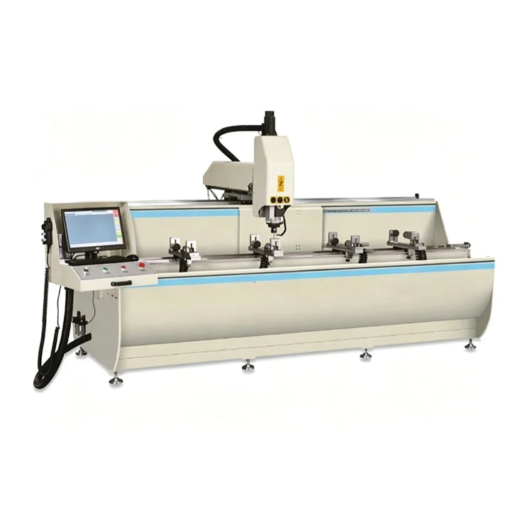 ကုလားကာနံရံမျက်နှာစာအတွက် 3 Axis CNC အလူမီနီယမ်ပရိုဖိုင်း Machining Center