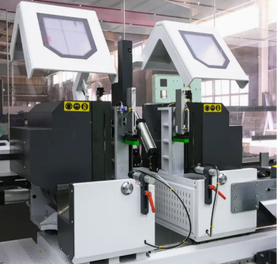 45° နှင့် 90° အတွက် CNC ခေါင်းနှစ်ချက် တိကျသောဖြတ်တောက်ခြင်းစော